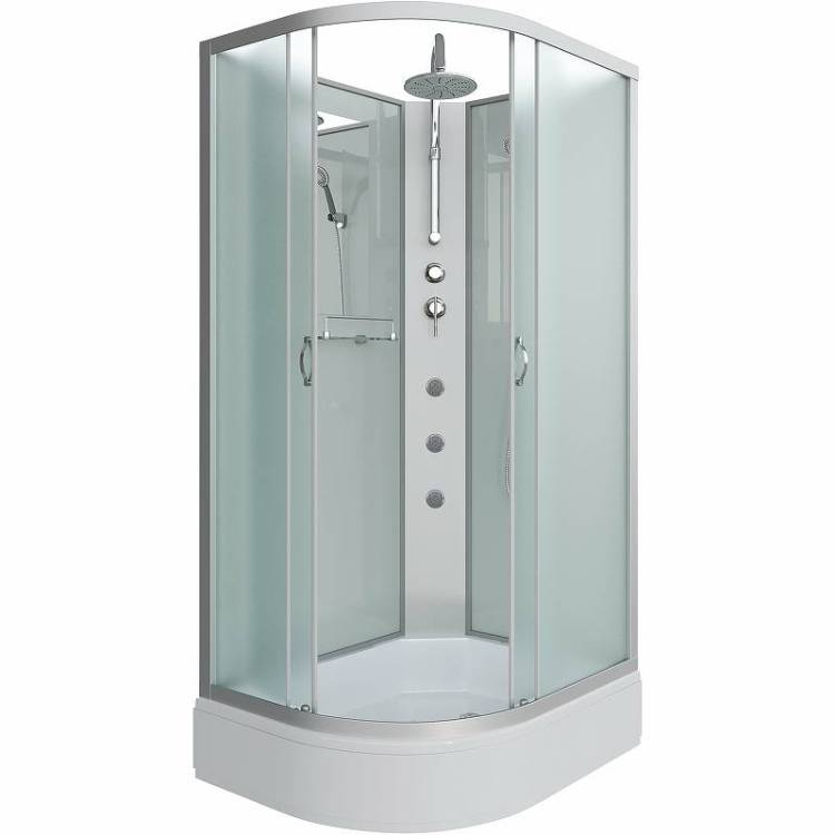 Душевая кабина Niagara Classic 330844RBKTG 100x80x240 с гидромассажем
