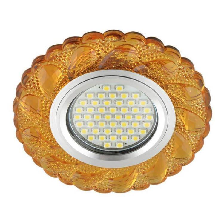 Встраиваемый светильник Fametto Luciole 147 DLS-L147 Gu5.3 Glassy/Gold