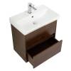 Тумба под раковину Belbagno Neon NEON-500-2C-SO-RS 47.2x34.6x55 Rovere Scuro подвесная с двумя выкатными ящиками, с доводчиками фото 3