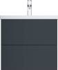 Мебель для ванной AM.PM Gem 60 графит матовый, подвесная фото 9
