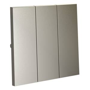 Клавиши для 3-клавишного выключателя Voltum S70 VLS000504 шелк