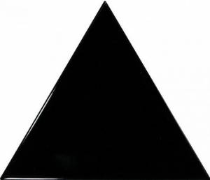 Керамическая плитка EQUIPE Scale 23821 Triangolo BLACK 10.8x12.4