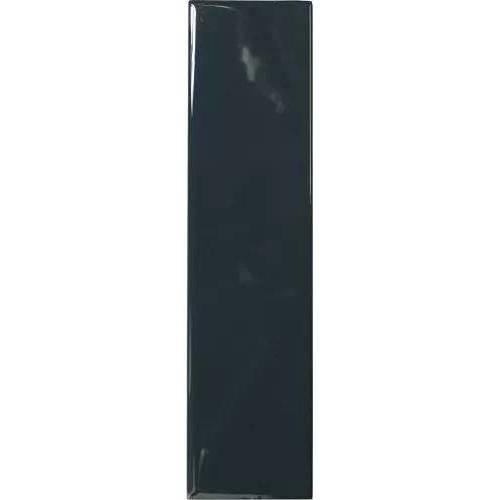 Керамическая плитка Dna Tiles Match 130854 Midnight Blue Gloss 6.25x25