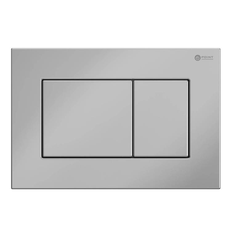 Кнопка смыва Point Ника PN44081C хром