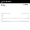 Полотенцедержатель WHITECROSS Cubo CU2450BL черный матовый фото 2