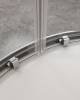 Душевой уголок Cezares Molveno MOLVENO-R-2-100-C-Cr-IV профиль хром глянцевый, стекло прозрачное, 100x100x195 фото 4