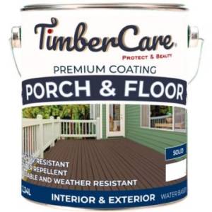 Покрытие суперизносостойкое кроющее TimberCare Porch&Floor Белый/White base 2.375 л