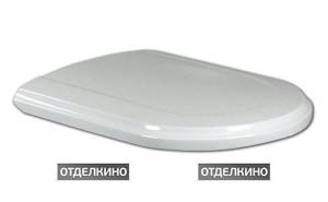 Крышка-сиденье Villeroy&Boch Hommage 8809 S1 R1 белый альпин, с микролифтом, петли хром