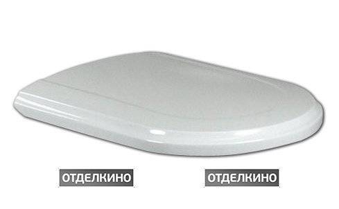 Крышка-сиденье Villeroy&Boch Hommage 8809 S1 R1 белый альпин, с микролифтом, петли хром