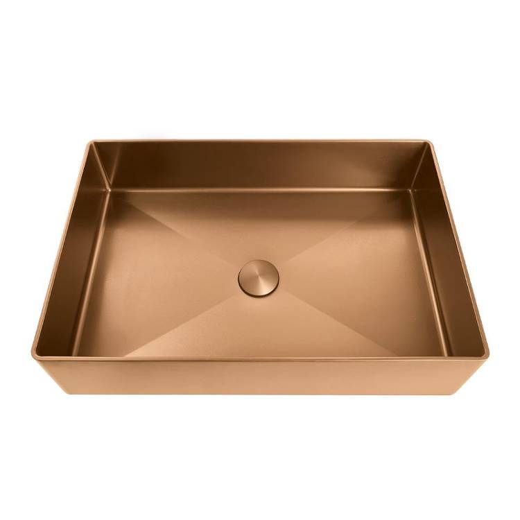 Раковина AltroBagno Астро (Astro) 001019 RaSp матовая медь, 51.4x36.5