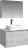 Мебель для ванной Aqwella 5 stars Mobi 80 бетон светлый