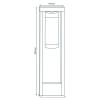 Уличный светильник Gauss Aura GD019 фото 3