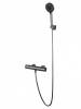 Смеситель для душа Wonzon & Woghand WW-A2006-A-BGG с термостатом, темный графит
