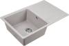 Комплект Paulmark Flugen PM217850-GR серый + Смеситель Paulmark Logas Lo213021-310 для кухонной мойки, серый фото 3