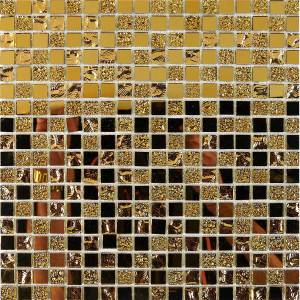Мозаика из зеркала Pixel Mosaic Стеклянная мозаика PIX710 (1.5x1.5) 30x30