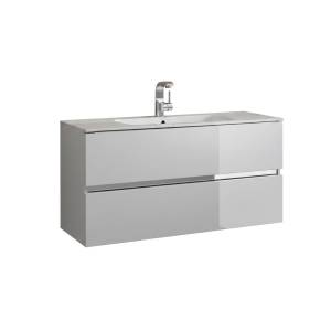Тумба с раковиной Sanvit Кубэ-2 60 белый глянец