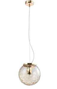 Подвесной светильник Crystal Lux Mayo Sp1 D200 Gold/Amber