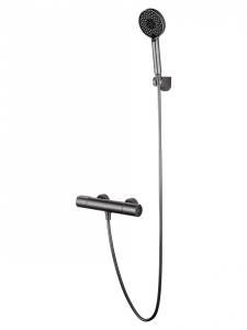 Смеситель для душа Wonzon & Woghand WW-A2006-A-BGG с термостатом, темный графит