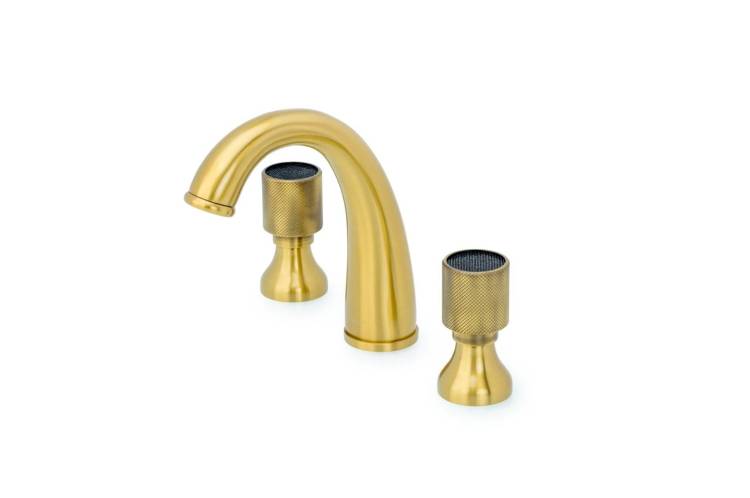 Смеситель для раковины Boheme Royal Crystal black 317-Royal/CRST black бронза