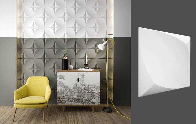 Гипсовая панель Deco Line Modern M-22 30x4x30