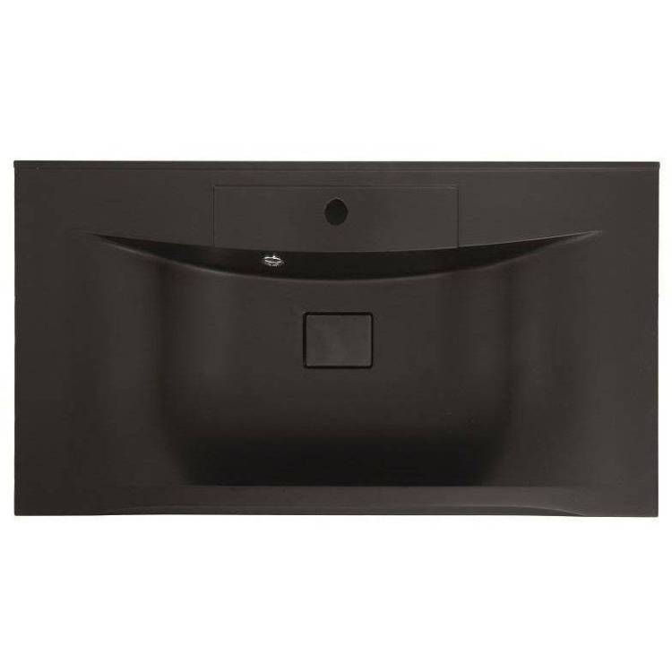 Раковина Art&Max AM-LAV-750-MR-FP-Nero 75 см, черная