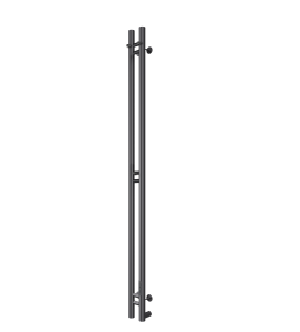 Полотенцесушитель электрический Comfysan Alto 013325 EC-2 120/10 черный матовый
