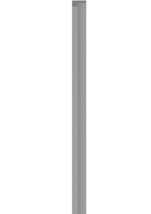 Планка левая Vox Linerio S-Line Grey 265x2.8x1.2