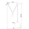 Подвесной светильник Freya Impulse FR5221PL-01BS фото 12