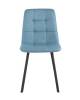 Набор из 4 стульев Stool Group Chilly OS-2011-V seat 1009-8 DUAL X4 голубой, рогожка фото 3