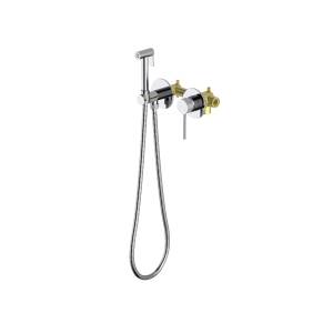 Душевой комплект Aquatek Европа AQ1319CR смеситель, лейка, шланг, хром
