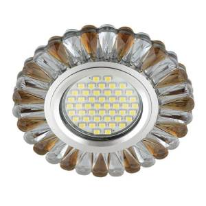 Встраиваемый светильник Fametto Luciole 145 DLS-L145 GU5.3 Glassy/Tea