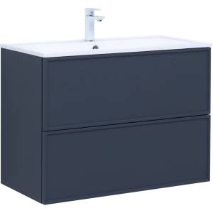 Тумба с раковиной Aquanet Арт 00313266 90 маренго