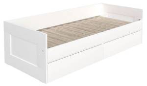 Кровать односпальная 2.02.08.460.1 Гуд Лакк Сириус Белая