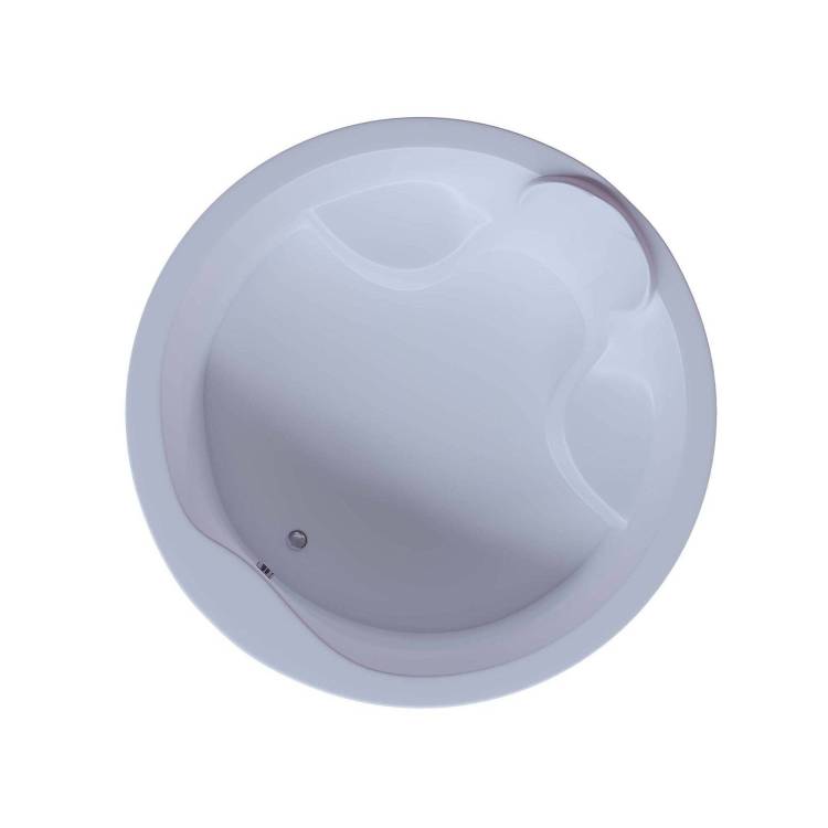 Акриловая ванна Aquatek Аура AUR180-0000033 180x180 с вклеенным каркасом