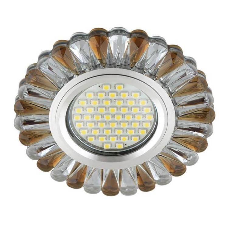 Встраиваемый светильник Fametto Luciole 145 DLS-L145 GU5.3 Glassy/Tea