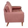 Диван Bradex Home Scott FR 0473 пыльно-розовый, двухместный фото 3