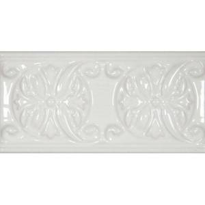 Бордюр Cevica Plus Classic 10 White Zinc 15x7.5