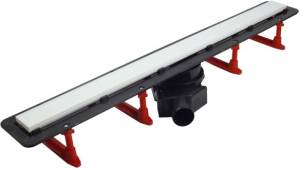 Душевой лоток Pestan Confluo Frameless Line 750 white glass