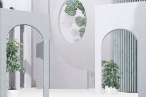 Бесшовные Eco обои Ortograf Гармония 34810 Arches Жемчуг ОЕ-Р3