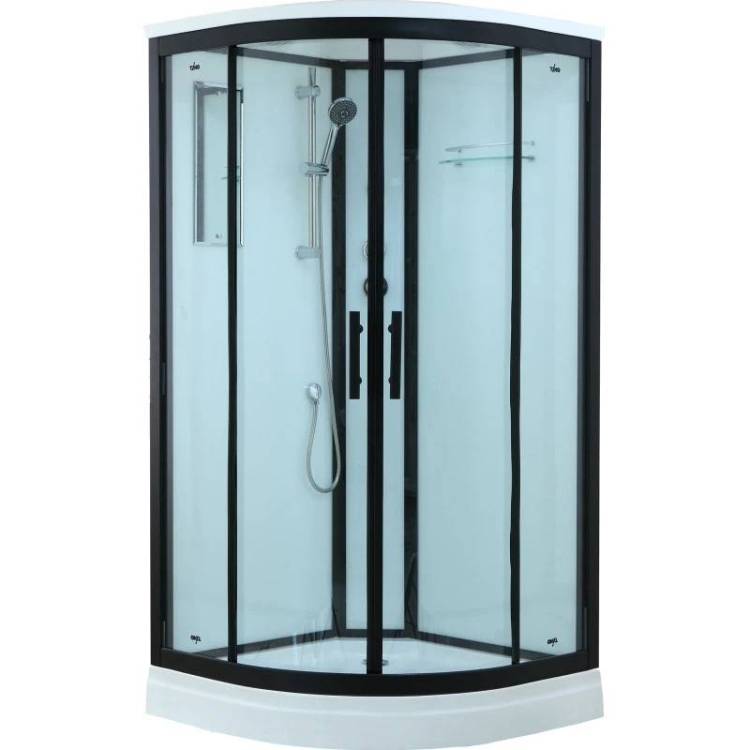 Душевая кабина Timo Standart T-6601 B профиль черный