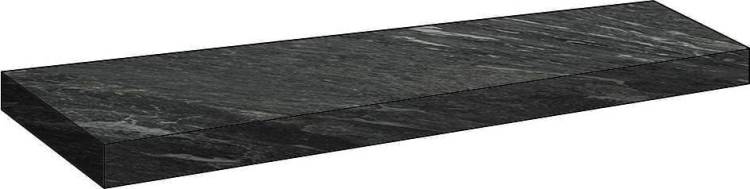 Ступень Italon Скайфолл 620070001552 Неро Смеральдо Угловая Левая Нат Рет 33x160