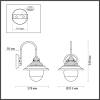 Уличный настенный светильник Odeon Light Nature Kalpi 4836/1W фото 4