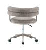 Кресло компьютерное Stool Group Ponty Bebe Office Chair OTE-CL 421 kh.l светло-коричневый бежевые ножки фото 3
