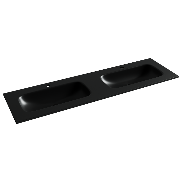 Раковина Ceramica Nova Grace CN7023MB черный матовый, 161x45.7