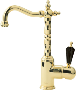 Смеситель для раковины Boheme Tradizionale Nero 252 золото