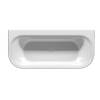 Акриловая ванна Riho Bathtubs Devotion b2w Fall B096003005 180x80 хром, белая глянцевая