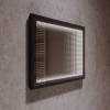 Зеркало Vincea VLM-2M800B 60x80 c выключателем-датчиком движения, черное фото 3