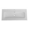 Раковина Cezares Eco CZR-8073-100 белый глянцевый, 101x46x15.5 фото 3