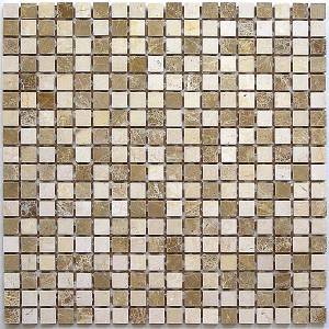 Мозаика Bonaparte Sevilla-15 slim (POL) из натурального камня (1.5x1.5) 30.5x30.5