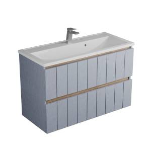 Тумба с раковиной Veneciana Tellaro 100 510014 азур